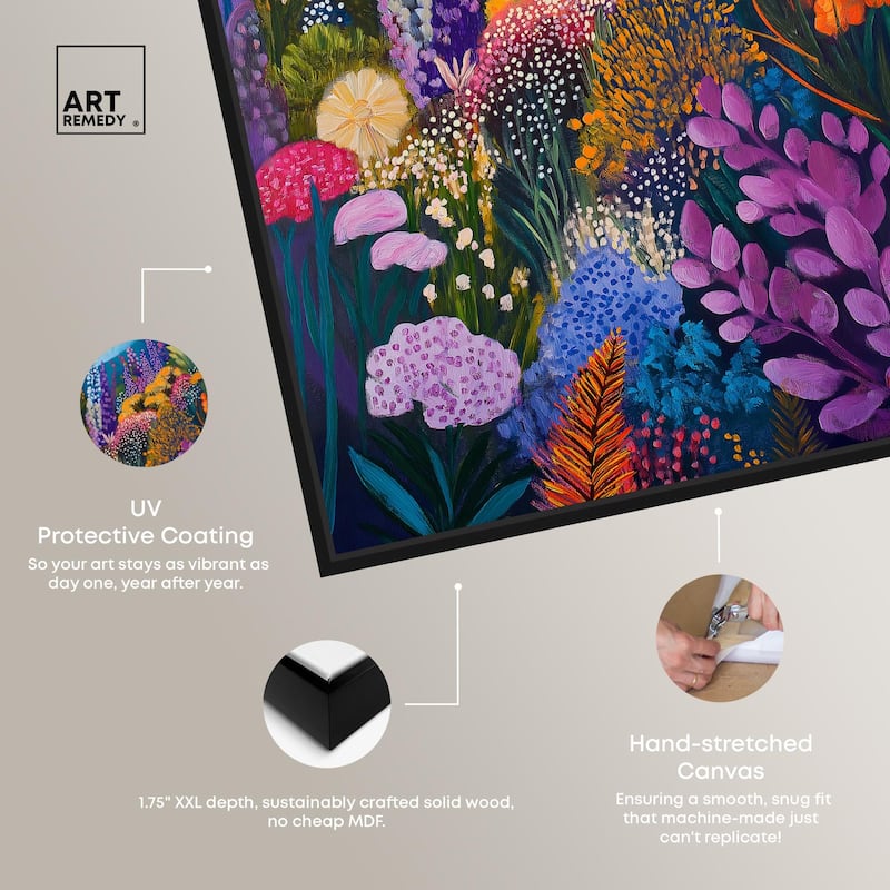 Solara's Bloom Canvas by Art Remedy