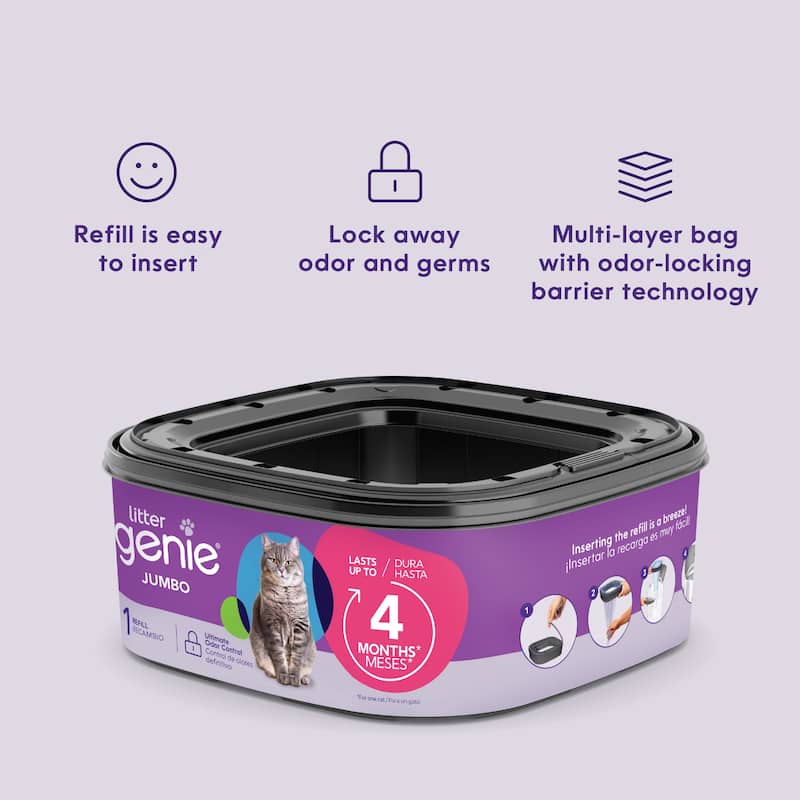 Litter Genie Jumbo Refill 2pk