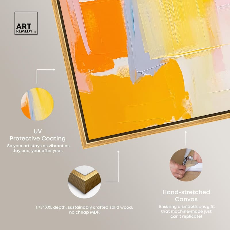 Skyward Radiance I Canvas Set of 2 by Art Remedy