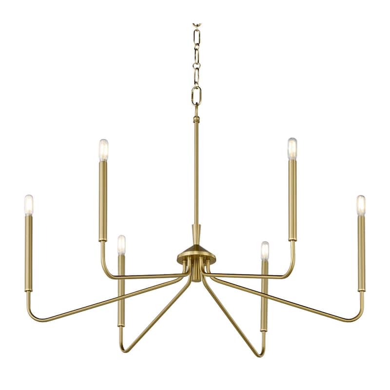 Quorum International 6238-6 Goodwin 6 Light 12" Wide Taper Candle