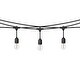 preview thumbnail 14 of 12, OVE Decors 48 ft. S14 String Lights with Black Wire and Plastic Bulbs