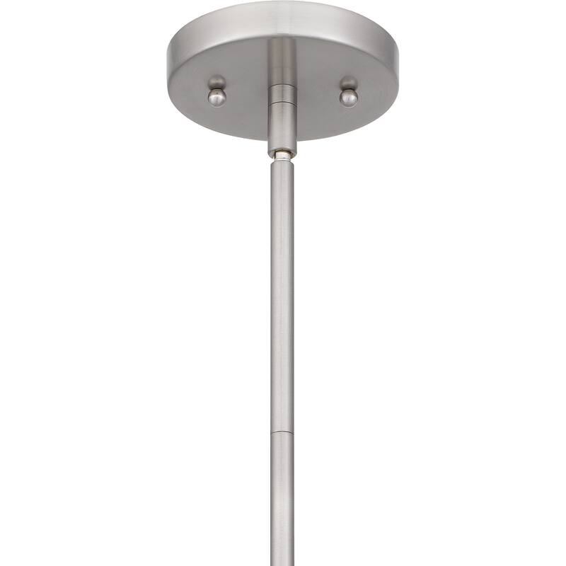 Nielson 1-Light Brushed Nickel Mini Pendant Light