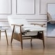 preview thumbnail 9 of 73, Sienna Upholstered Wood Push Back Recliner by Greyson Living