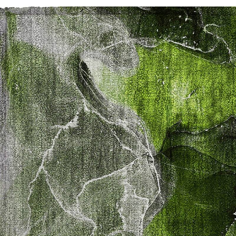 Allus Unique Abstract Weather Resistant Current & Stylish Outdoor Rug