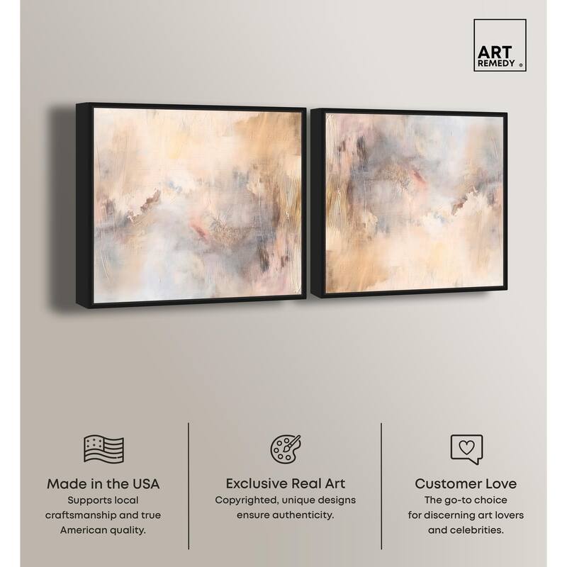 The Cutouts Canvas by Art Remedy