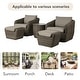 preview thumbnail 6 of 78, Patio Wicker Furniture Set Outdoor Rattan Bistro Set