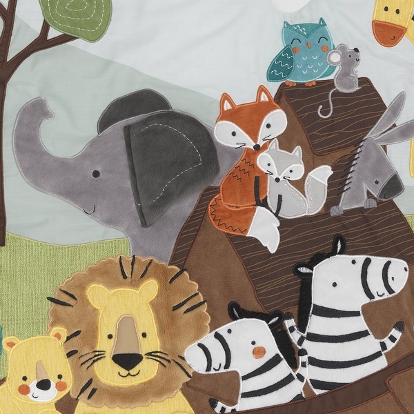 noah's ark nursery bedding