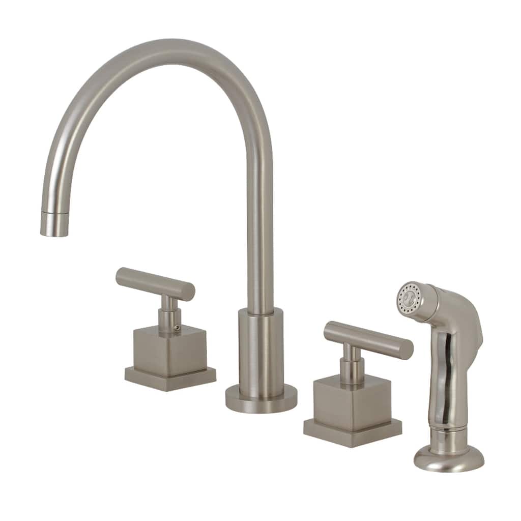 Kingston Brass Claremont 1.8 GPM Widespread Kitchen Faucet - Includes
