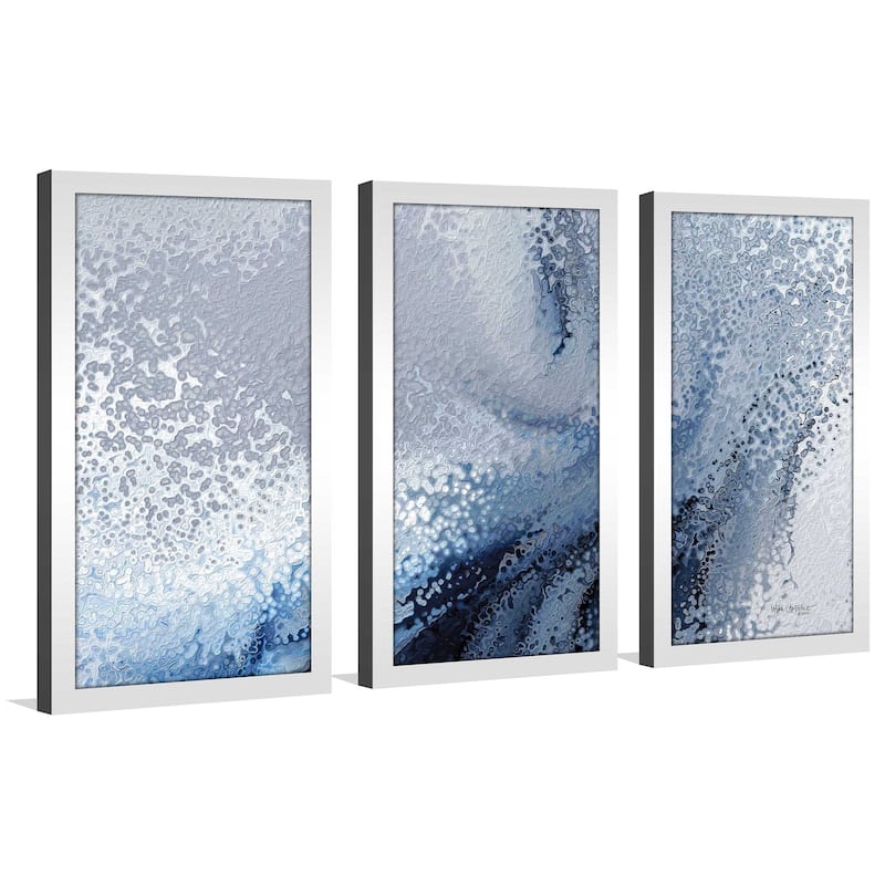 "Numbers 23 19 Our Anchor in Times of Storm" 3 Piece Print on Acrylic