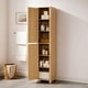 preview thumbnail 3 of 30, Crosley Savannah Linen Storage Cabinet