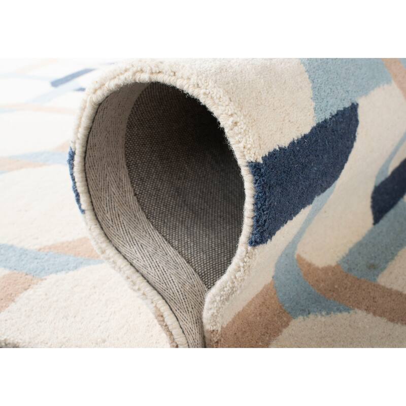 Martha Stewart by SAFAVIEH Color Chain Wool Rug