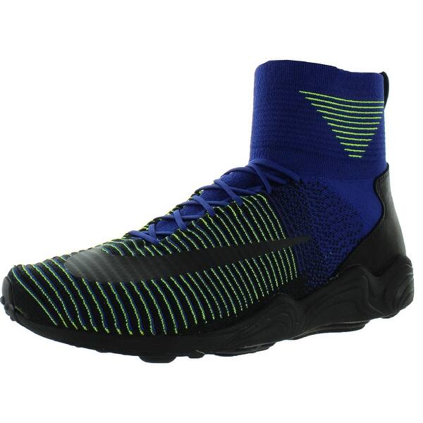 Shop Nike Mens Zoom Mercurial Xi Fk Sock Sneakers Knit Basketball Overstock