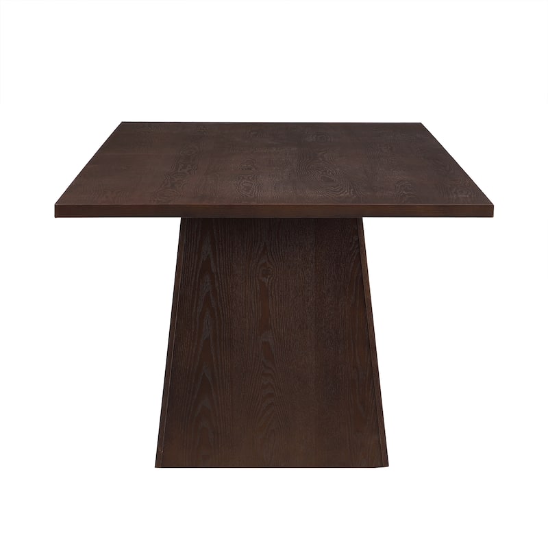 Christopher Knight Home - Lowell Modern Wooden Pedestal Dining Table
