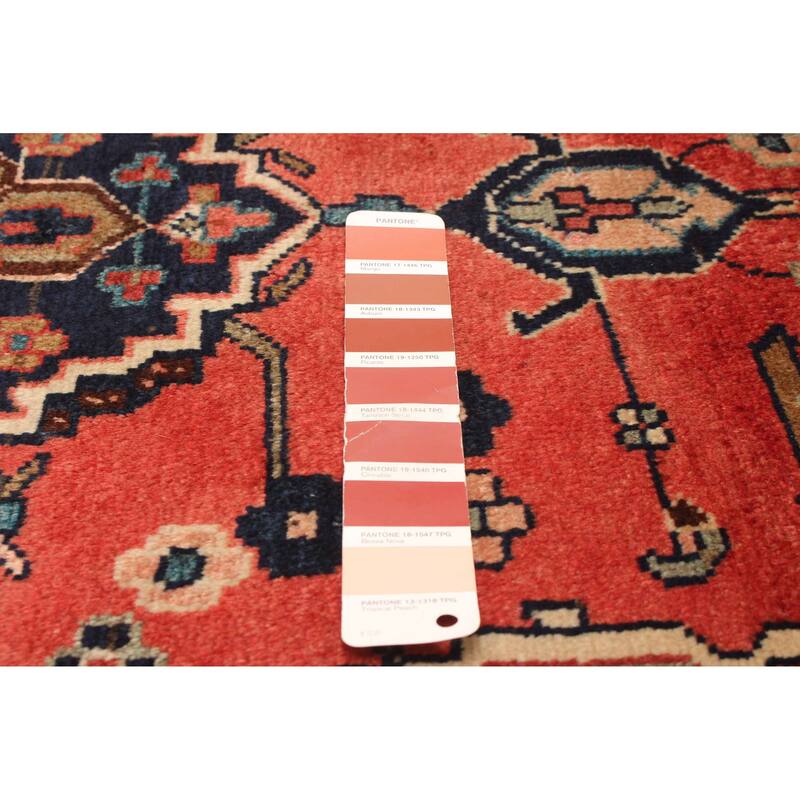 ECARPETGALLERY Hand-knotted Anadol Red Wool Rug - 3'2 x 10'6