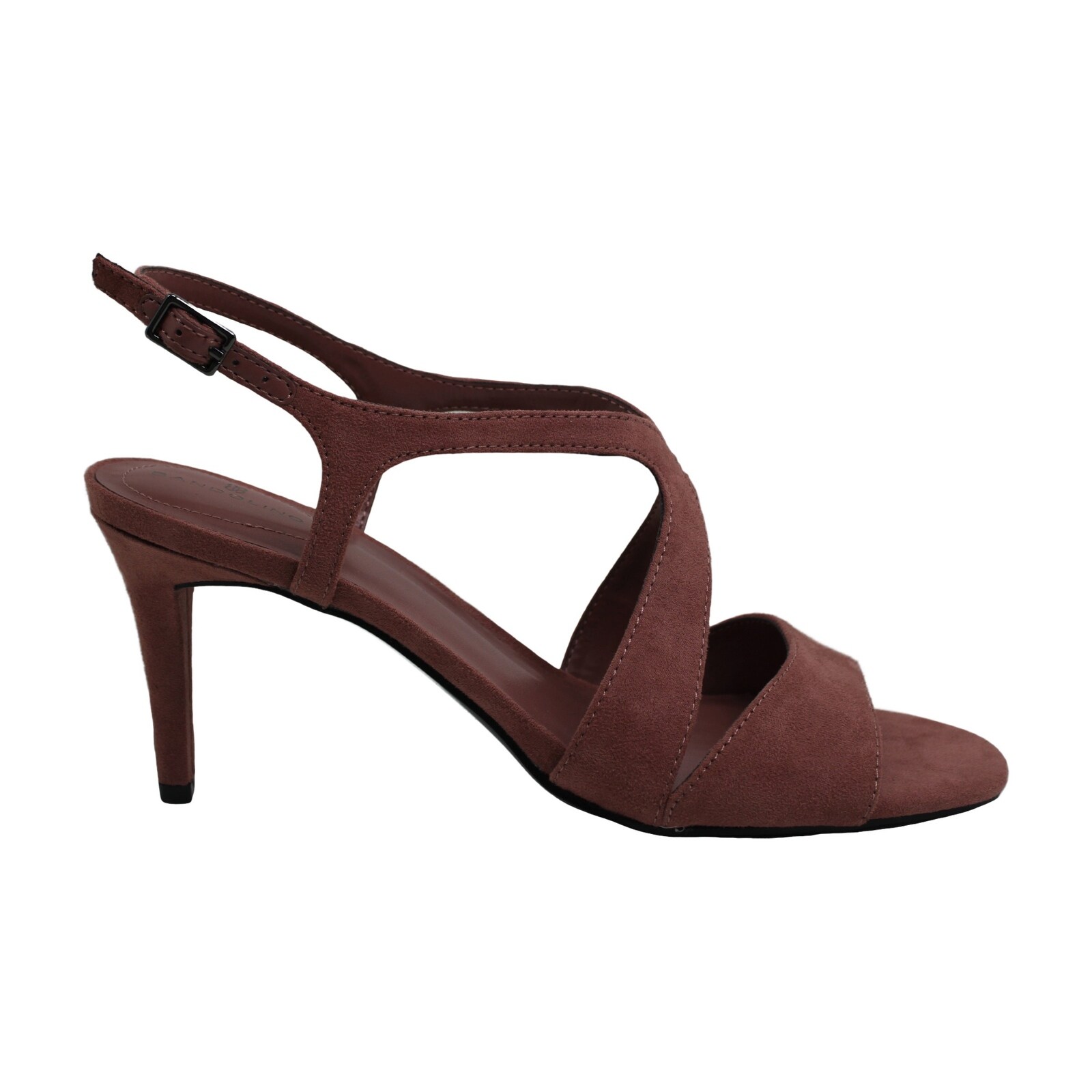 bandolino peep toe slingback