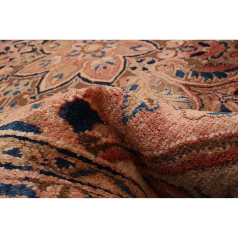 ECARPETGALLERY Hand-knotted Sarabi Copper Wool Rug - 8'2 x 11'8