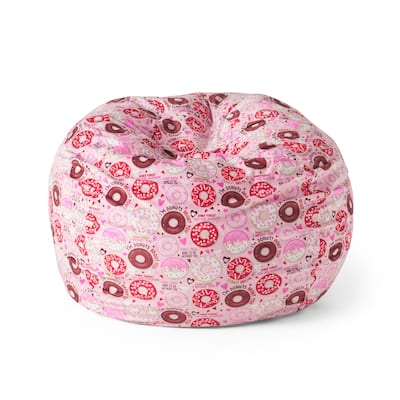Rounded Bean Bag With Fabric,For Dining Room, Bedroom etc