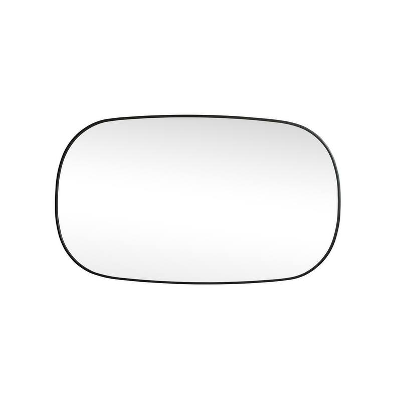 Indigo Home Metal Frame Oval Mirror 36x60 Inch