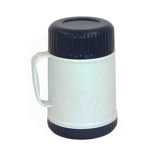 Brentwood 1.2Lt. Wide Mouth Glass/Foam Insulated Food Jug