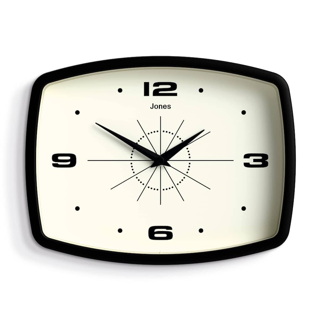 Movie Retro Wall Clock - Square Clock - Rectangular Clock - Kitchen Clock - Office Clock - Retro Clock - Designer Clock