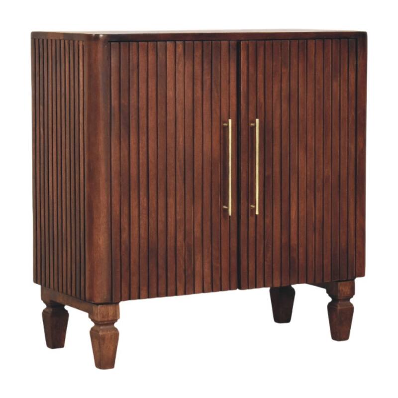 Artisan Furniture Solid Wood Cavallo Cabinet, Brown - N/A
