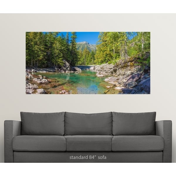 Glacier National Park Montana #4 McDonald Creek Photo Poster Print
