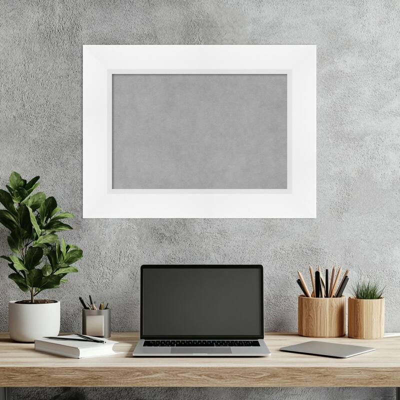 Amanti Art Sloped Black Framed