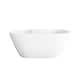 Option Glossy White with Polished White Trim