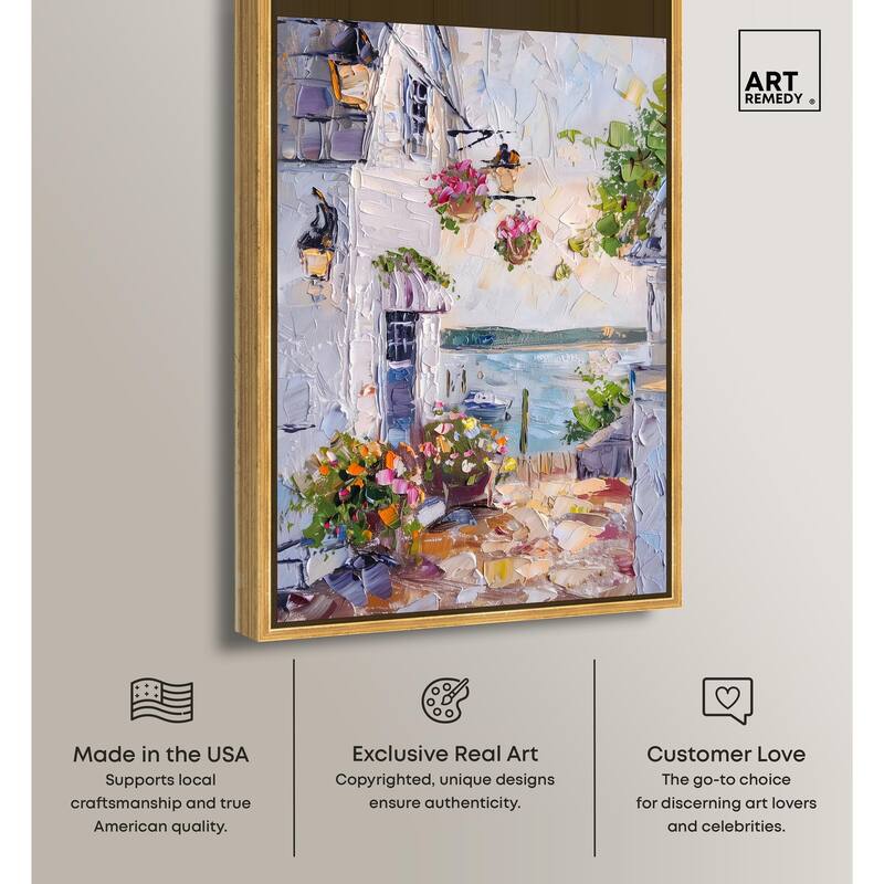 Harbor Hideaway I Canvas by Art Remedy
