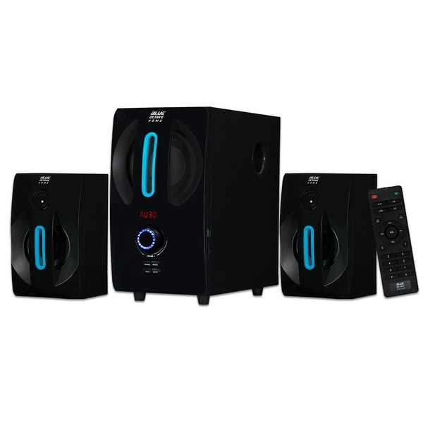 Blue Octave B22 Home 2.1 Powered Speaker System with USB / SD Inputs Multimedia