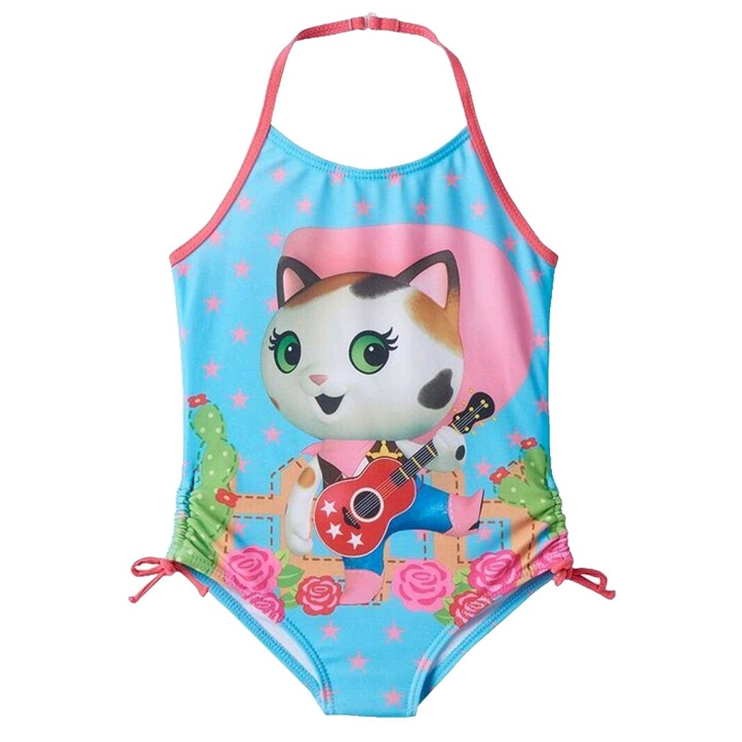 Shop Disney Sheriff Callie S Wild West Girl S One Piece Blue