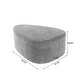 preview thumbnail 13 of 45, Oversized Triangle Cocktail Ottoman (Set of 2)