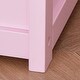 preview thumbnail 2 of 8, Qaba Toddler Toy Box Storage Bench with Large 27 L Interior, Kids Storage Bench Seat with Storage