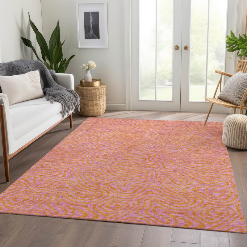 Premium Washable Super Soft Modern Maze Mayfield Rug