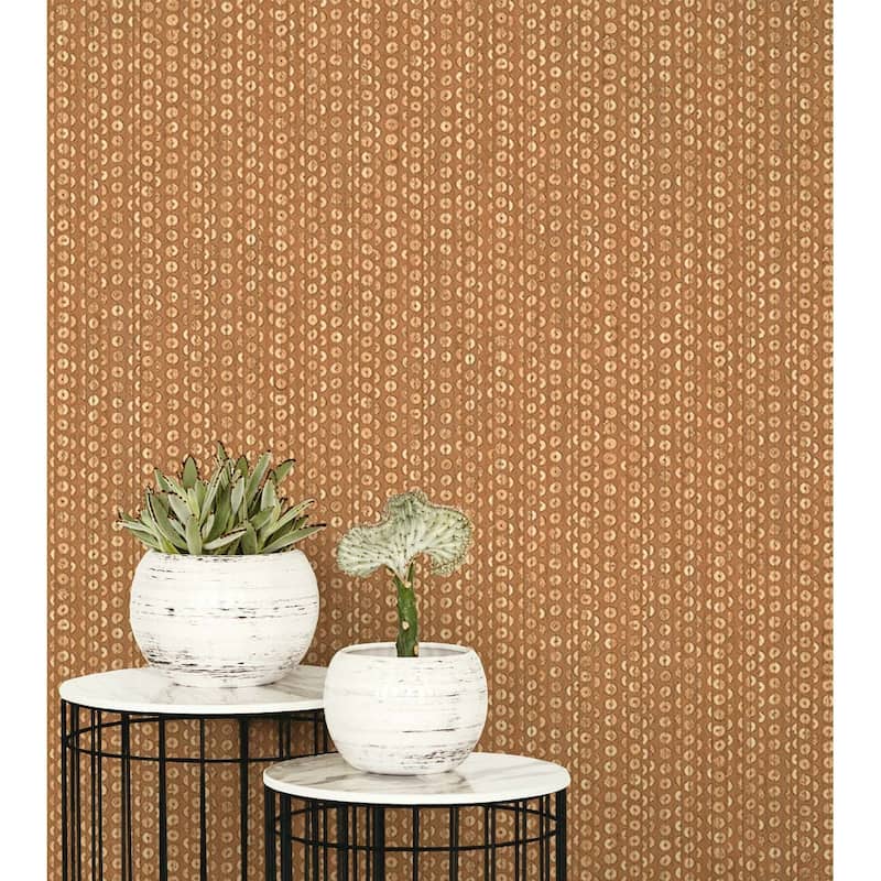 Seabrook Designs Neda Solid Unpasted Wallpaper