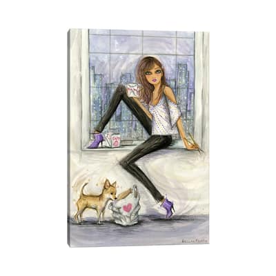 iCanvas "Tonight, Takeout" by Bella Pilar Canvas Print