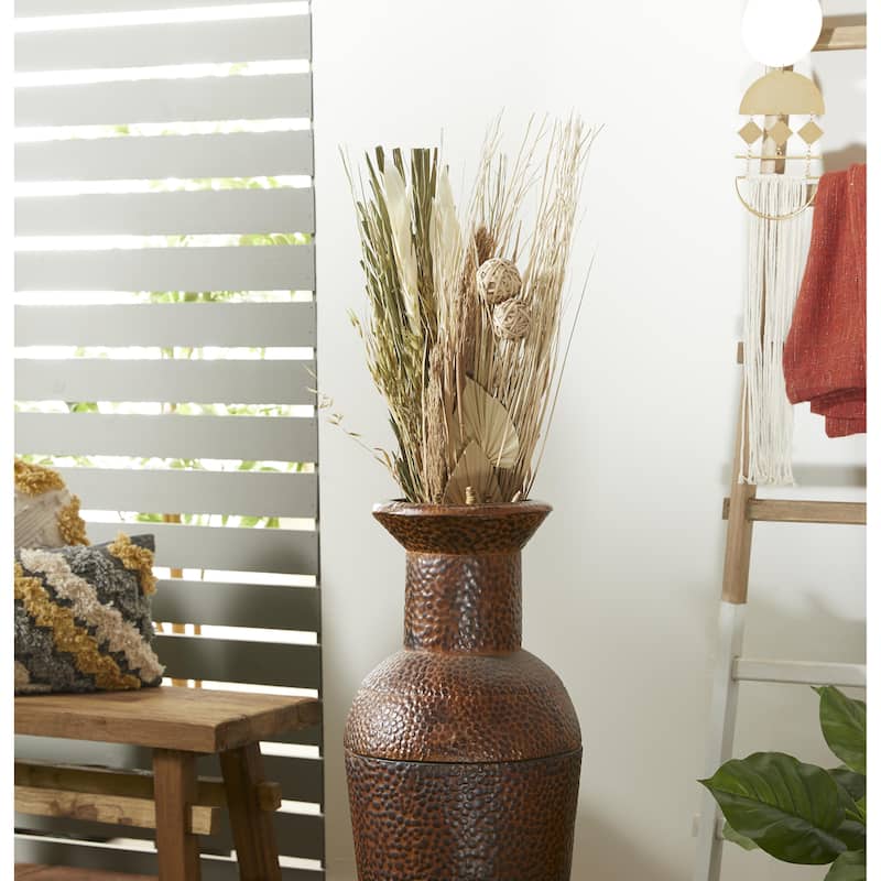 Dried Plant Pigeon pea Tall Sticks Home Decor Natural Foliage - Set of 2 Brown - Roche River Decor