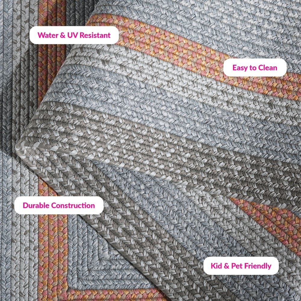 SAFAVIEH Handmade Braided Jivitza Country Rug