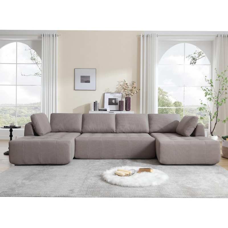 138.5 "Modular Combination Sofa U-shaped Sofa