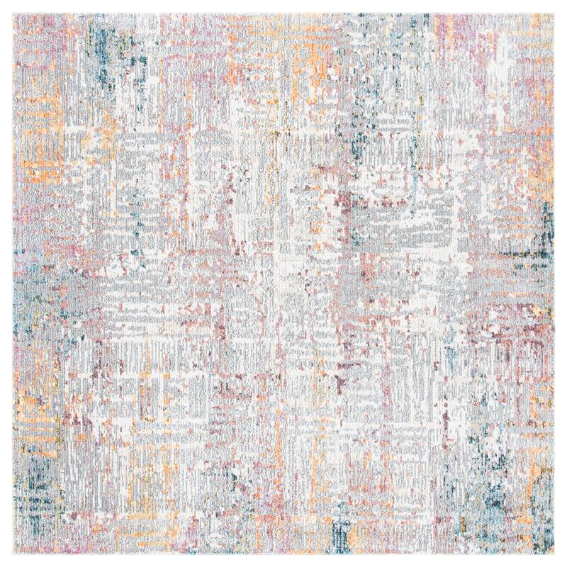 SAFAVIEH Crystal Rafaelle Modern Abstract Distressed Rug