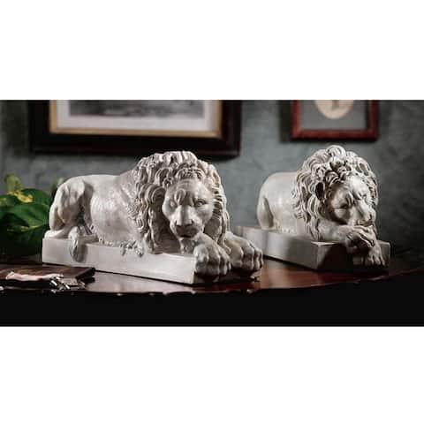 Design Toscano Lions from the Vatican Sculptures