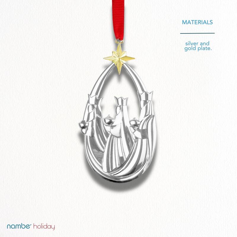 Nambe Wisemen Ornament