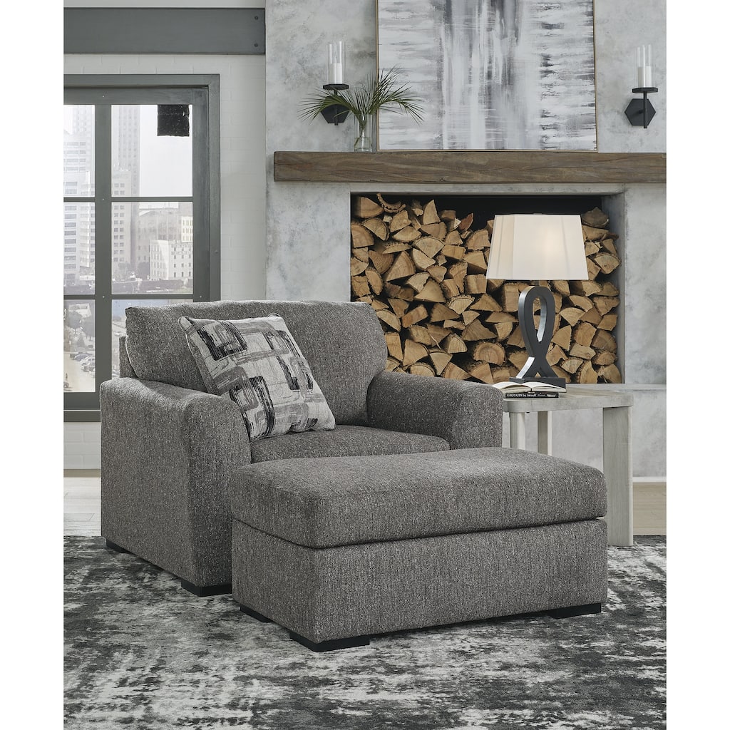 Signature Design by Ashley Gardiner Gray 2-Piece Upholstery Package - 51" W x 41" D x 40" H