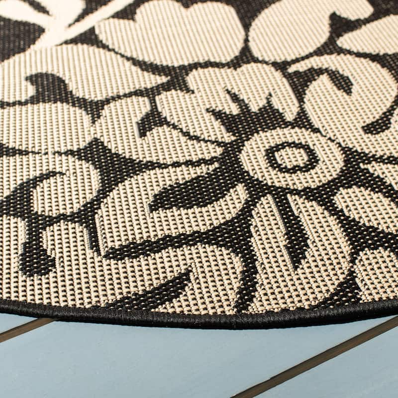 SAFAVIEH Courtyard Vernelle Arvyda Outdoor Waterproof Patio Backyard Rug