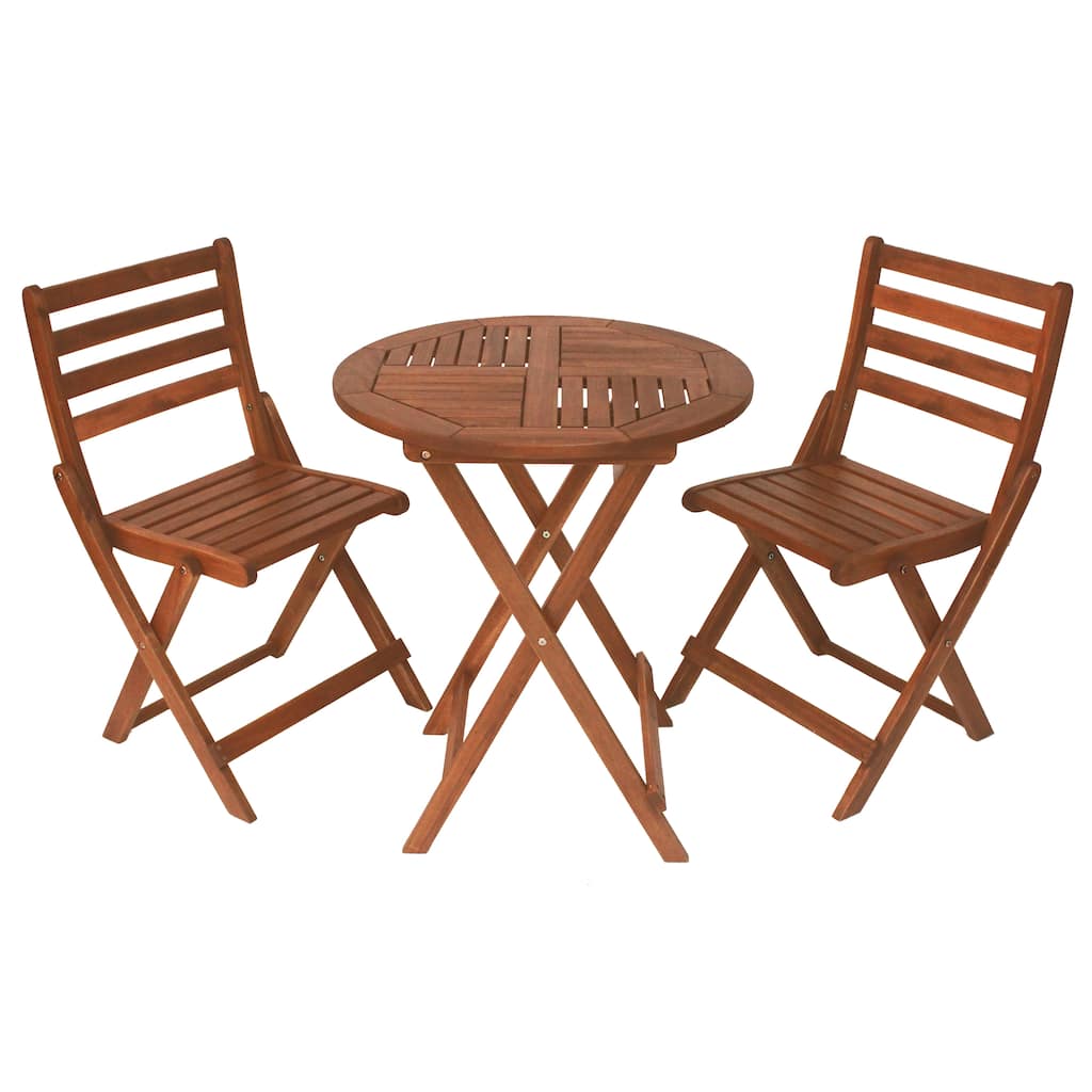 Leigh Country TX 36210 Sequoia Series Outdoor Folding Bistro Set