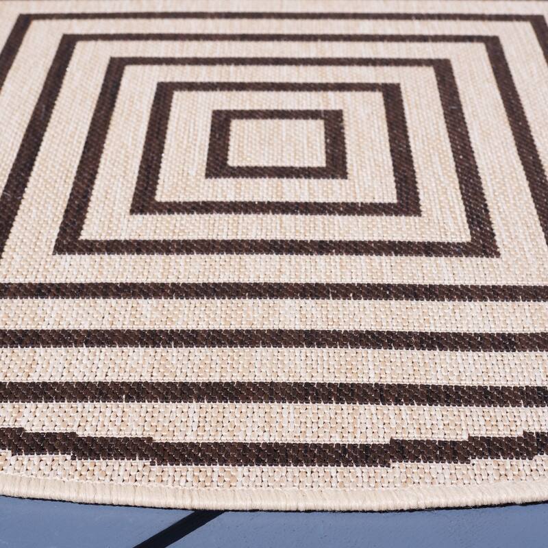 SAFAVIEH Beach House Indoor/ Outdoor Waterproof Patio Backyard Rug