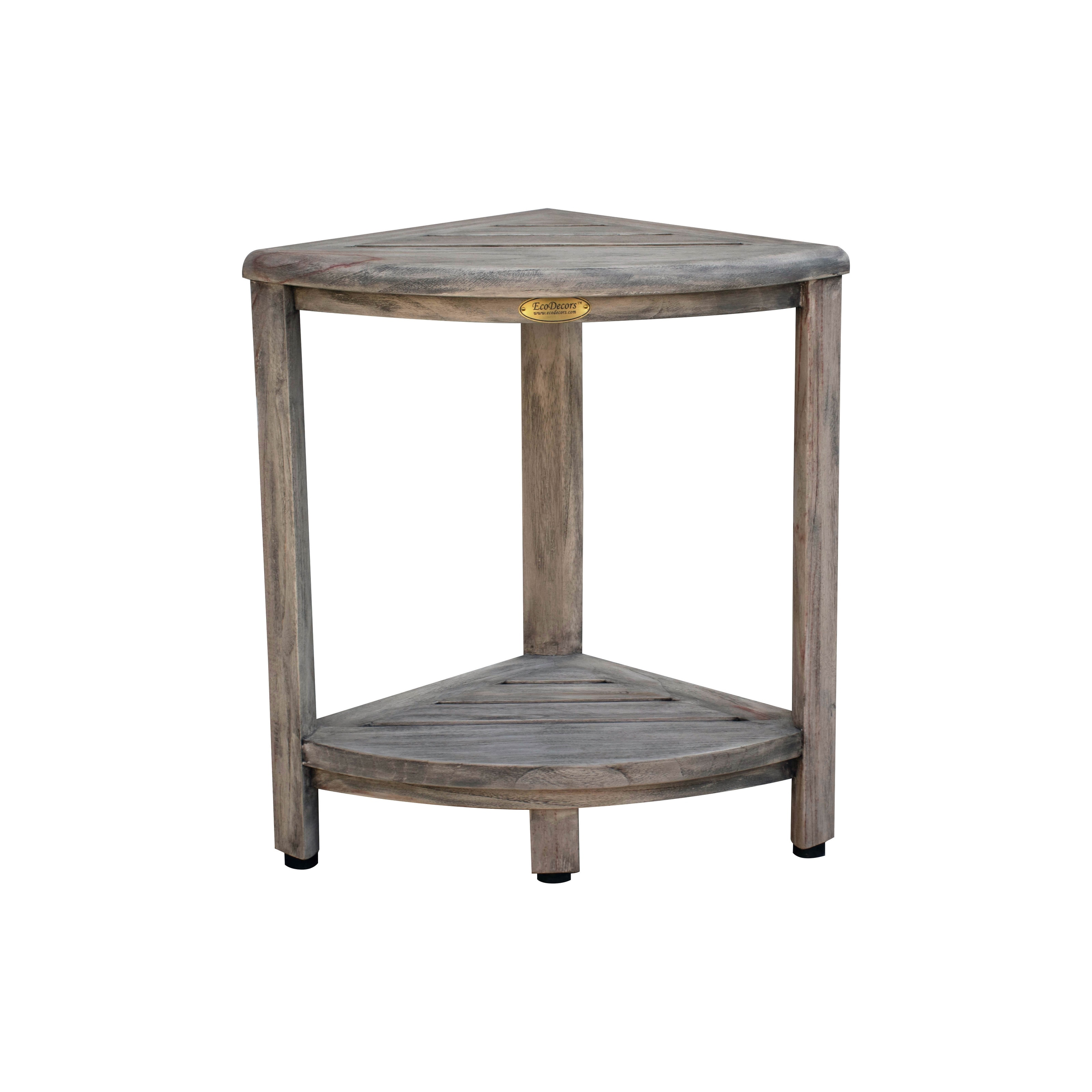 Gray shower online stool