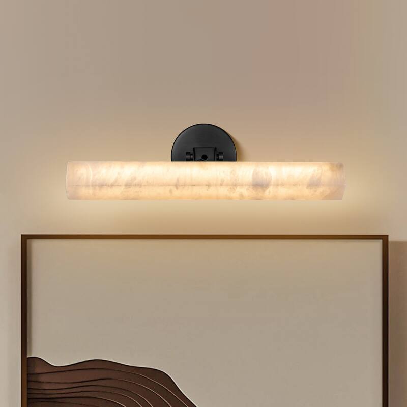 KAYLA Bathroom Vanity Light 18/24 inch - 18in - Black