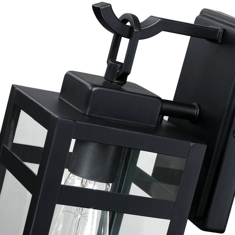 2PK-1 Light Matte Black Wall Light