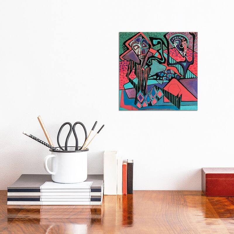 iCanvas "Expressive Abstract V" by Frantisek Florian Canvas Print - 12x12x1.5